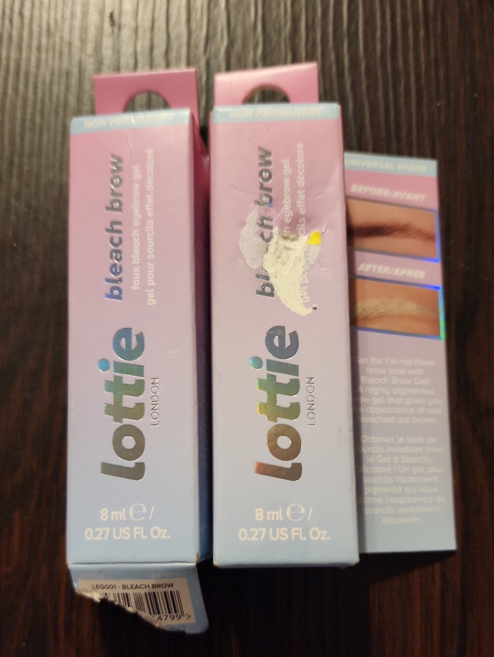 Bleach Brow Gel — Blonde